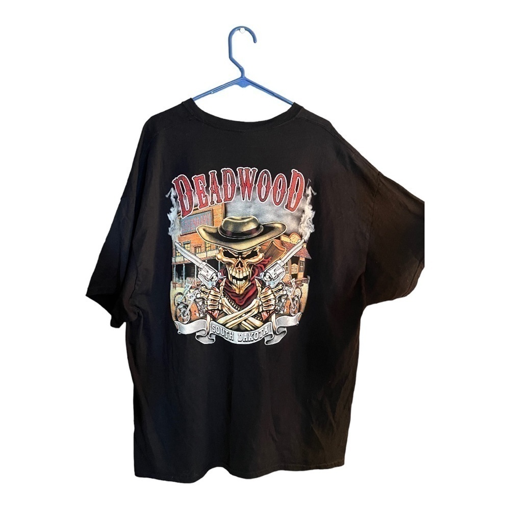 GILDAN deadwood double sided men’s T‎ shirt 3XL